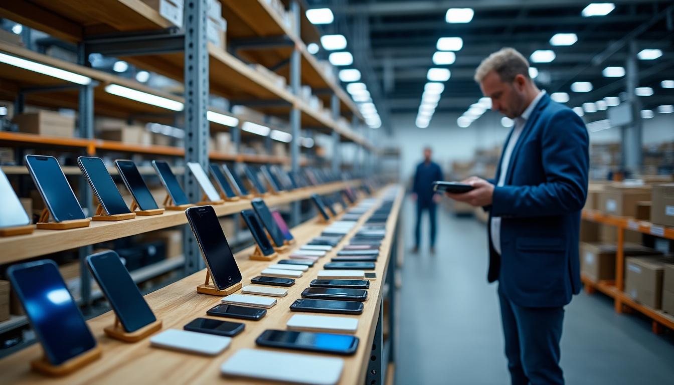 découvrez notre service de grossiste en téléphonie mobile, avec des offres de fabricants à prix réduit. spécialement conçu pour les pme, nous vous offrons des solutions adaptées pour booster votre activité. profitez de notre expertise et d'un large choix de produits de qualité.