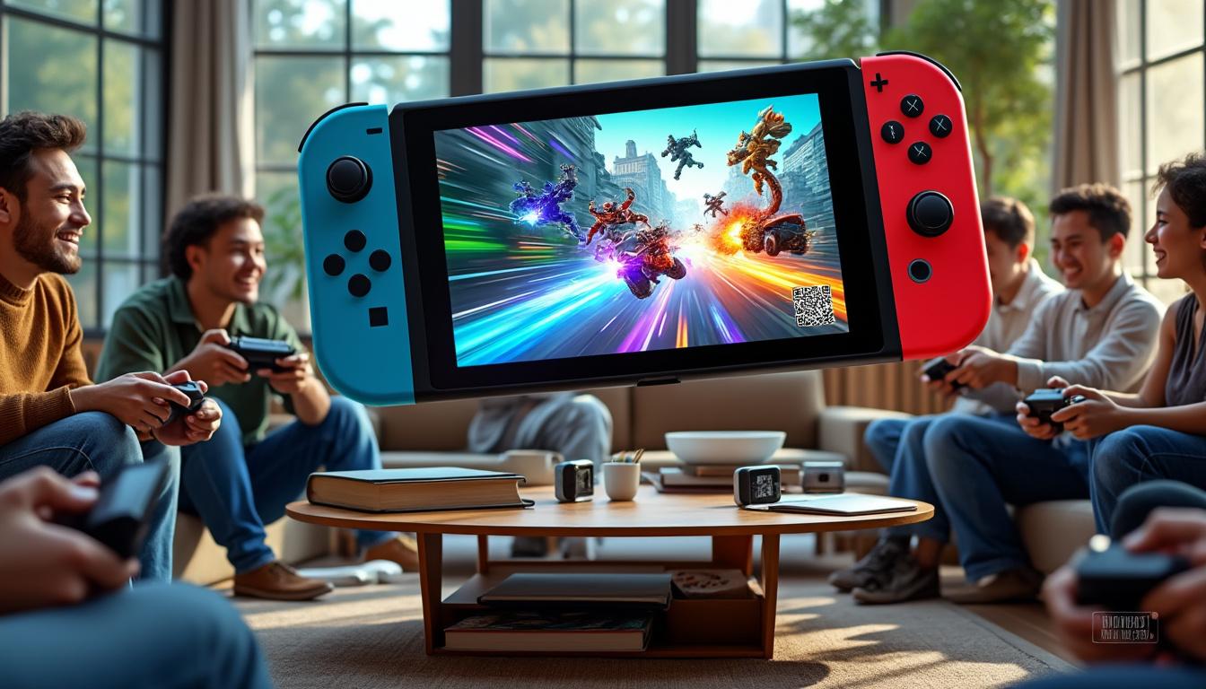 découvrez comment le qr code sur nintendo switch peut transformer votre expérience de jeu. explorez cette fonctionnalité cachée et simplifiez la connexion, l’ajout d’amis ou le partage de contenus en un scan !