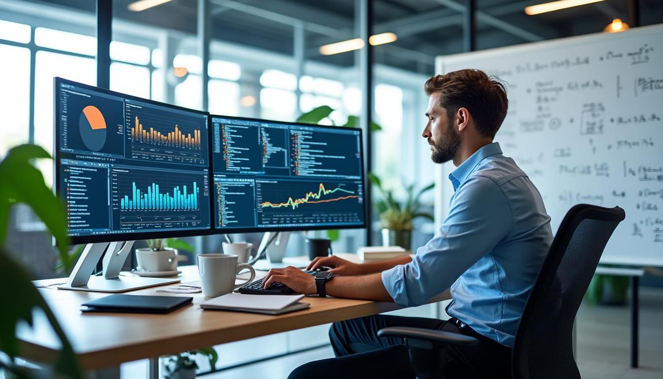découvrez les 5 compétences essentielles à maîtriser lors d'une formation de data analyst en ligne : analyse de données, programmation, visualisation, compréhension des bases de données et communication des résultats.