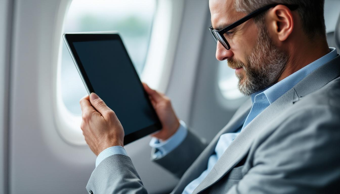 découvrez notre tablette tactile légère et compacte, parfaite pour les voyages d'affaires. alliez performance, mobilité et élégance pour rester productif partout.