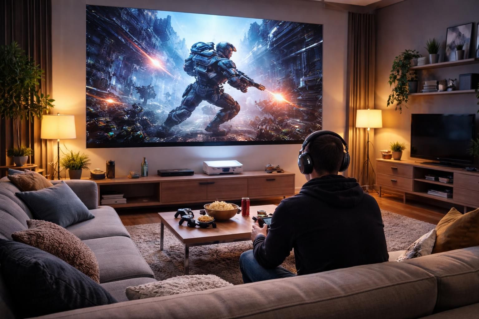 découvrez l'expérience gaming ultime dans votre salon avec les vidéoprojecteurs epson, alliant grande image et immersion totale pour vos jeux préférés.