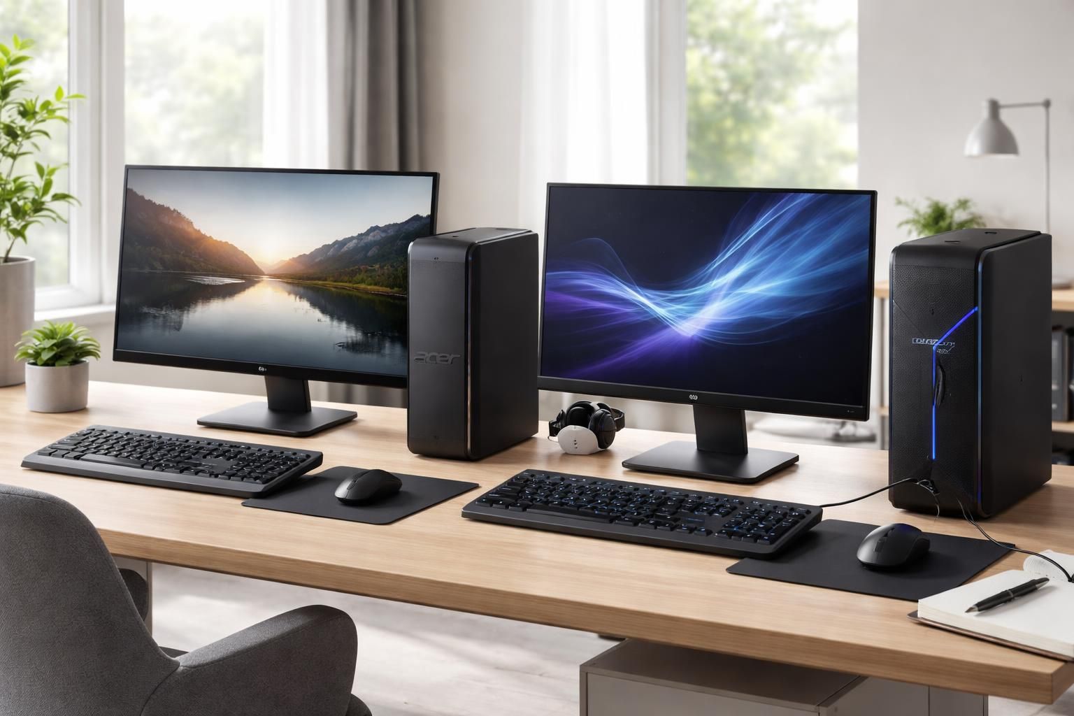 découvrez quel ordinateur de bureau choisir entre acer et asus pour allier performance, fiabilité et efficacité selon vos besoins.