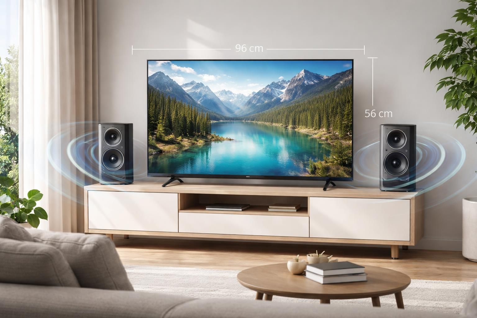 découvrez les dimensions exactes d'une tv 43 pouces et comment sa largeur influence la qualité du son pour une expérience audiovisuelle optimale.