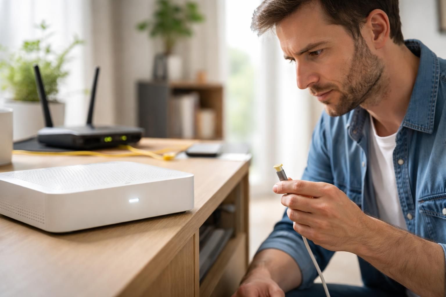 découvrez comment dépanner votre livebox 5 lorsque le voyant internet clignote blanc, avec des étapes simples pour rétablir votre connexion rapidement.