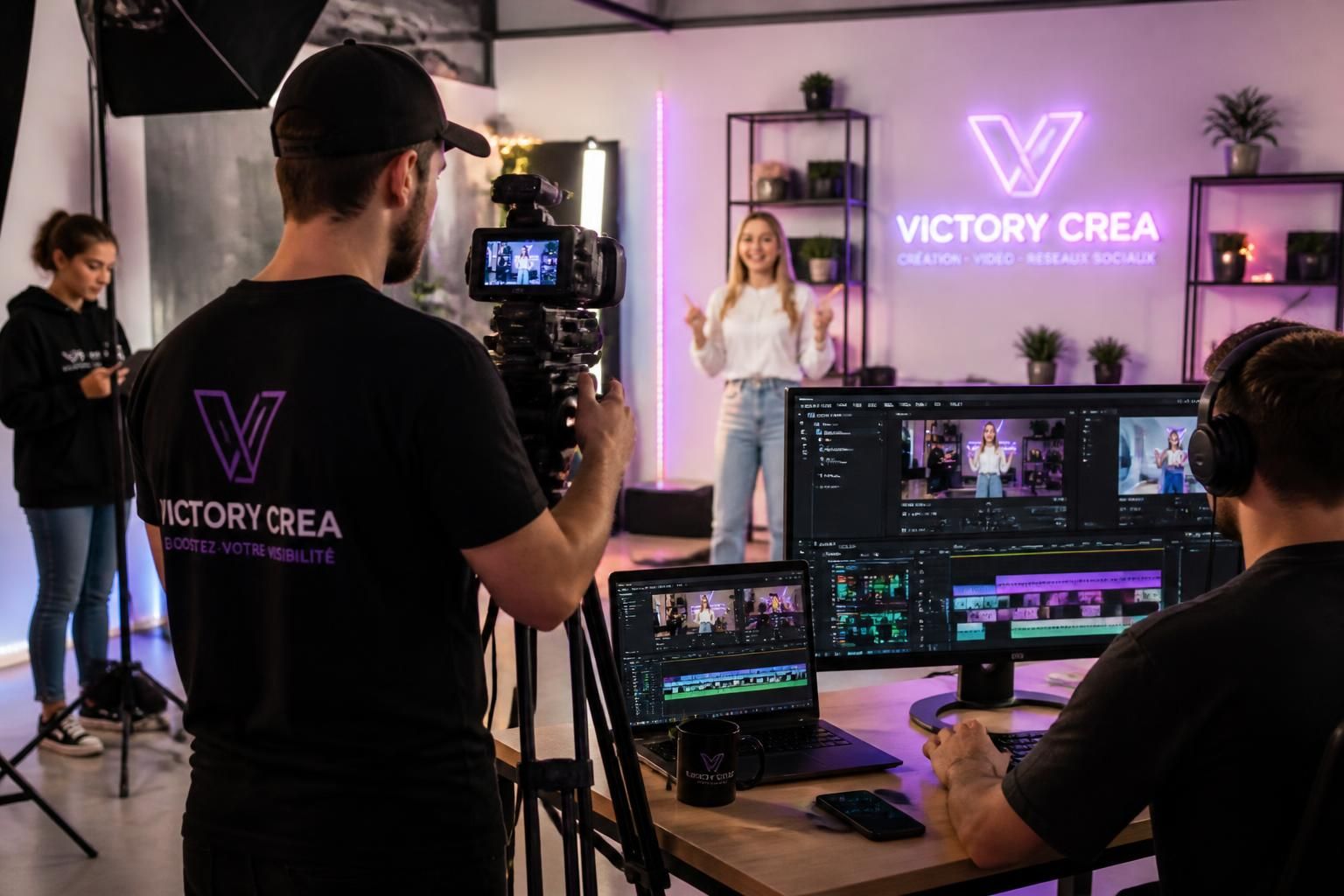 découvrez comment victory crea crée des vidéos percutantes pour vos réseaux sociaux afin d'augmenter votre visibilité et attirer plus de clients.