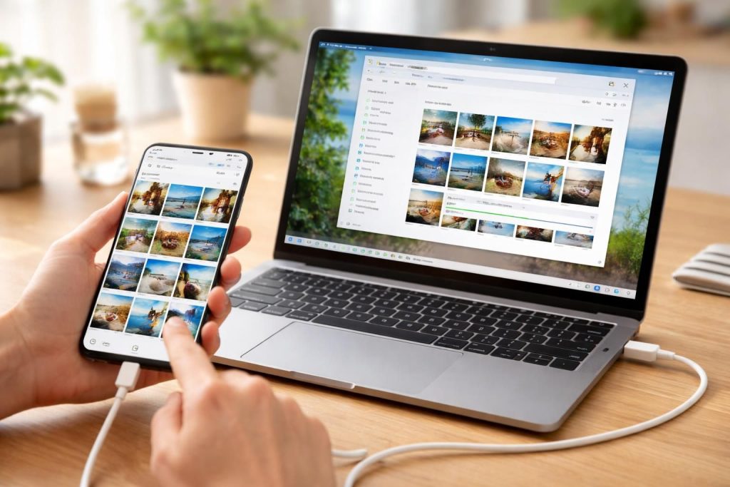 découvrez des méthodes simples et efficaces pour transférer facilement vos photos d'un smartphone android vers votre pc grâce à nos astuces pratiques.