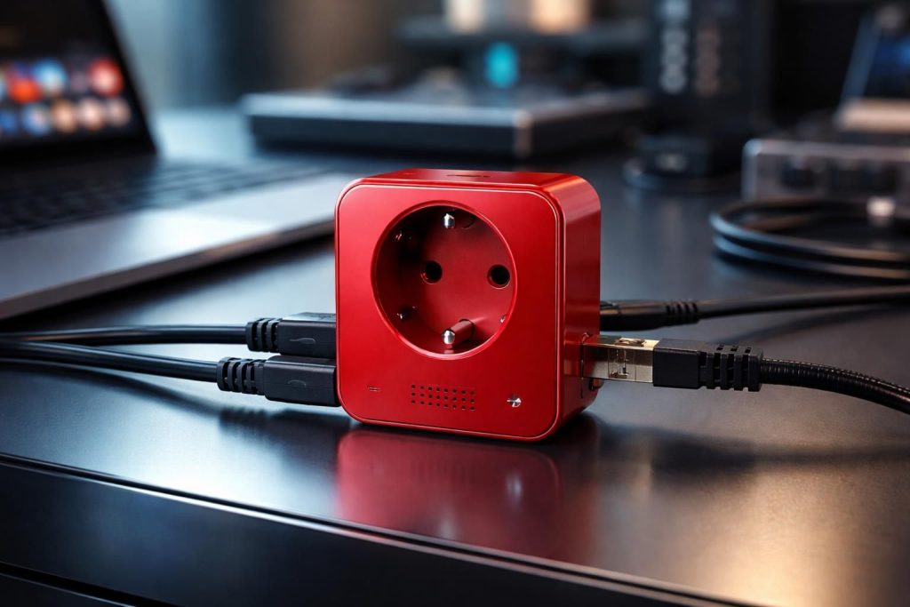 découvrez le freeplug rouge, un accessoire incontournable pour les amateurs de technologie, alliant performance et design moderne pour simplifier votre quotidien connecté.