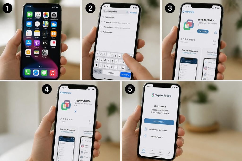 découvrez les étapes simples pour télécharger et installer l'application mobile apple mypeopledoc sur votre appareil, et profitez de ses fonctionnalités où que vous soyez.