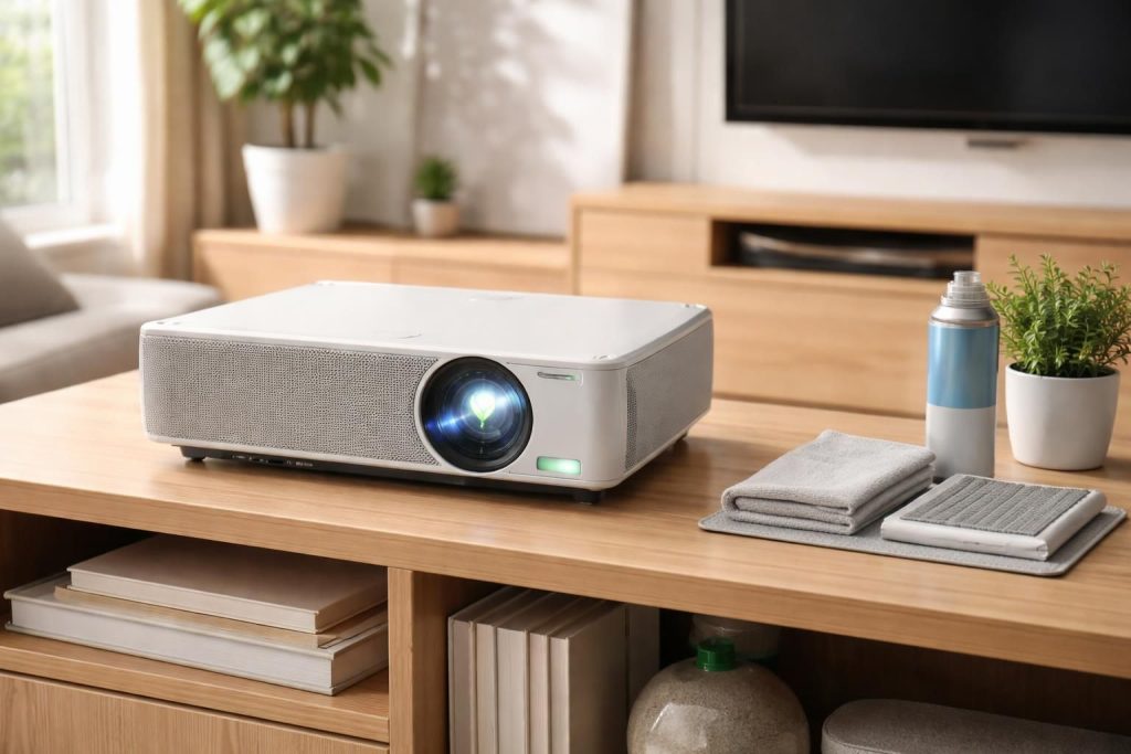 découvrez comment réduire le bruit de votre vidéoprojecteur grâce à un bon placement, l'utilisation du mode éco et un entretien régulier pour une expérience audiovisuelle optimale.